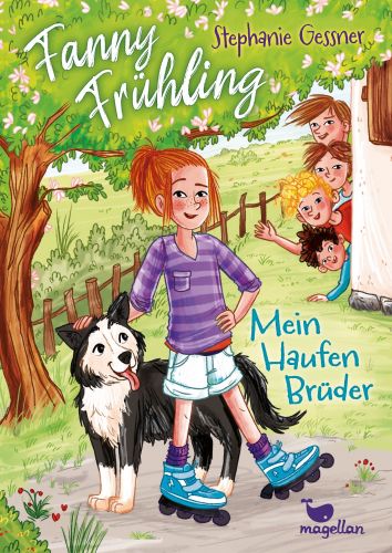 Bucheinband:Fanny Frühling - Mein Haufen Brüder